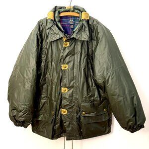 WILLIS & GEIGER vintage heavy field jacket 100% goose down filled